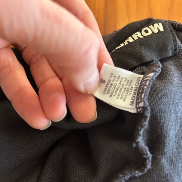 Monrow low sling perforated beach festival pants M/L - Picture 8 of 8